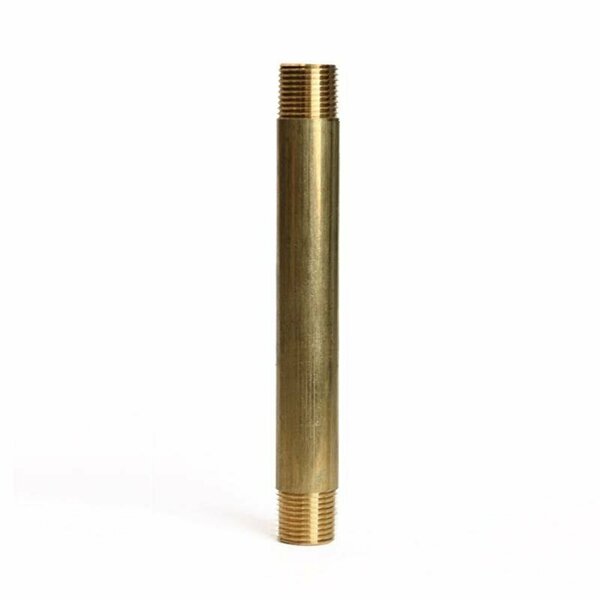 Atc 3/8 in. MPT X 3/8 in. D MPT Red Brass Nipple 5 in. L 6JC126300201036